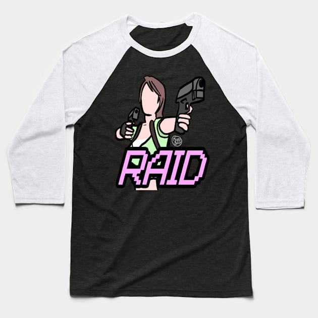 Raid MateriaMerch Baseball T-Shirt by Materiaboitv